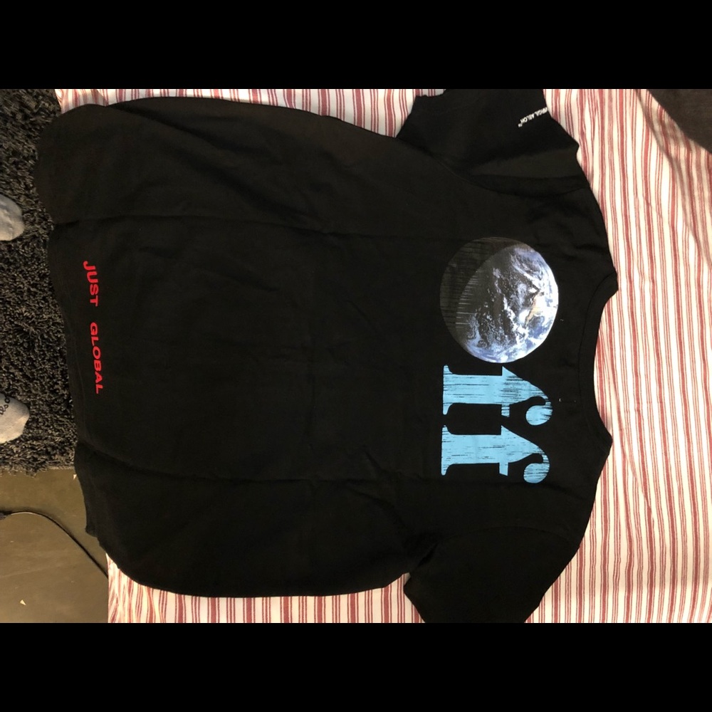 OFFWHITE X KITH GLOBAL TEE SMALL
